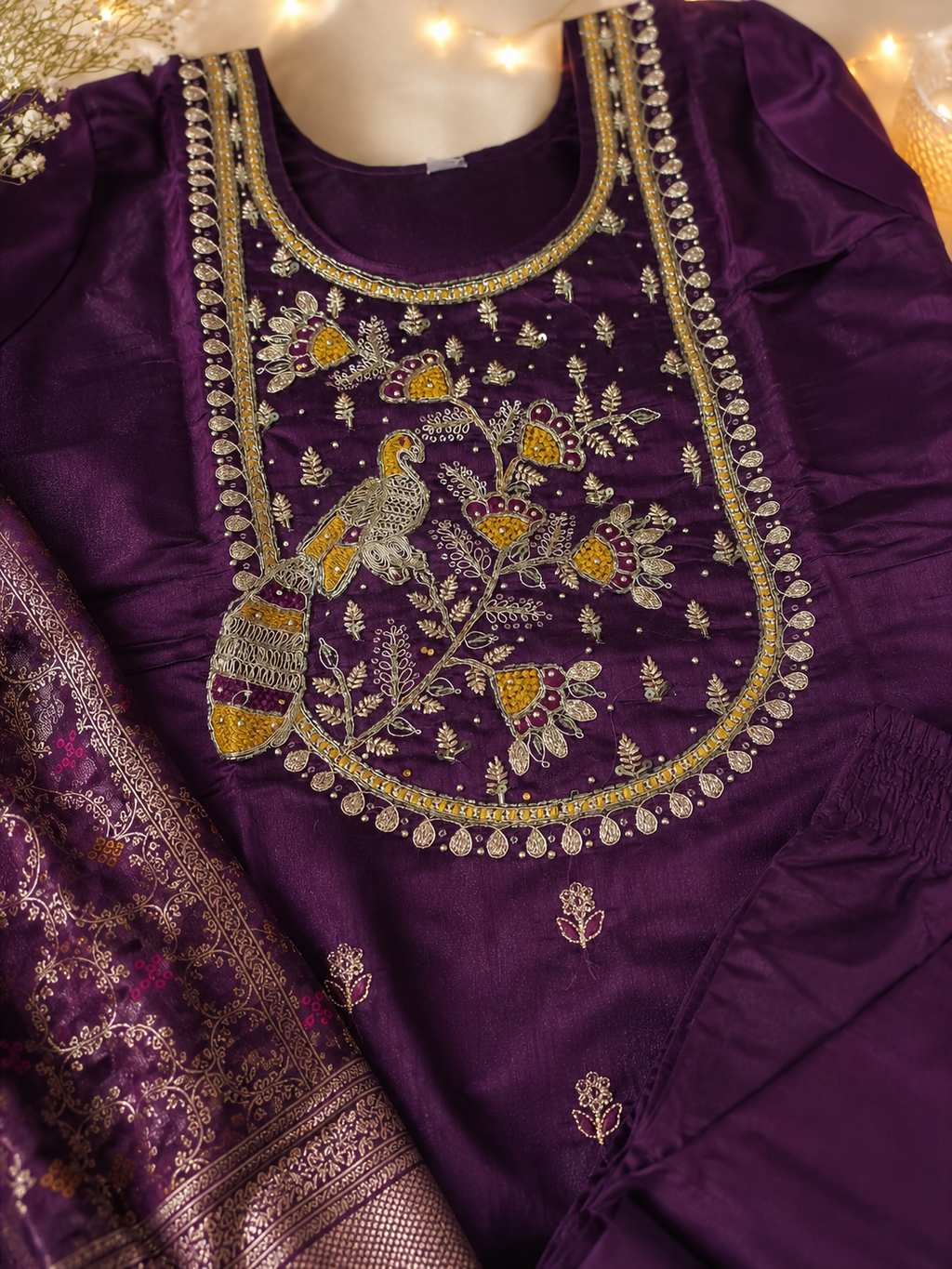 Mayurika – The Royal Plum💜